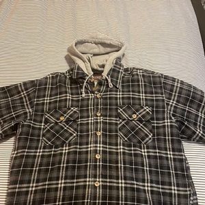 Moose Creek Hooded Flannel